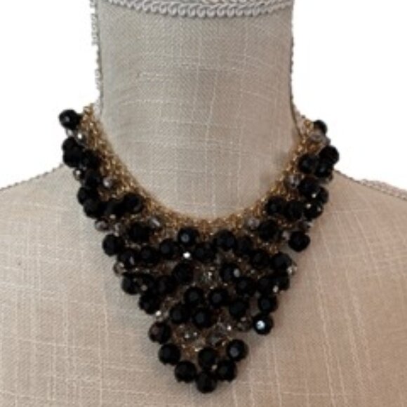 NY Chain Maille Beaded Choker Necklace - Picture 1 of 8